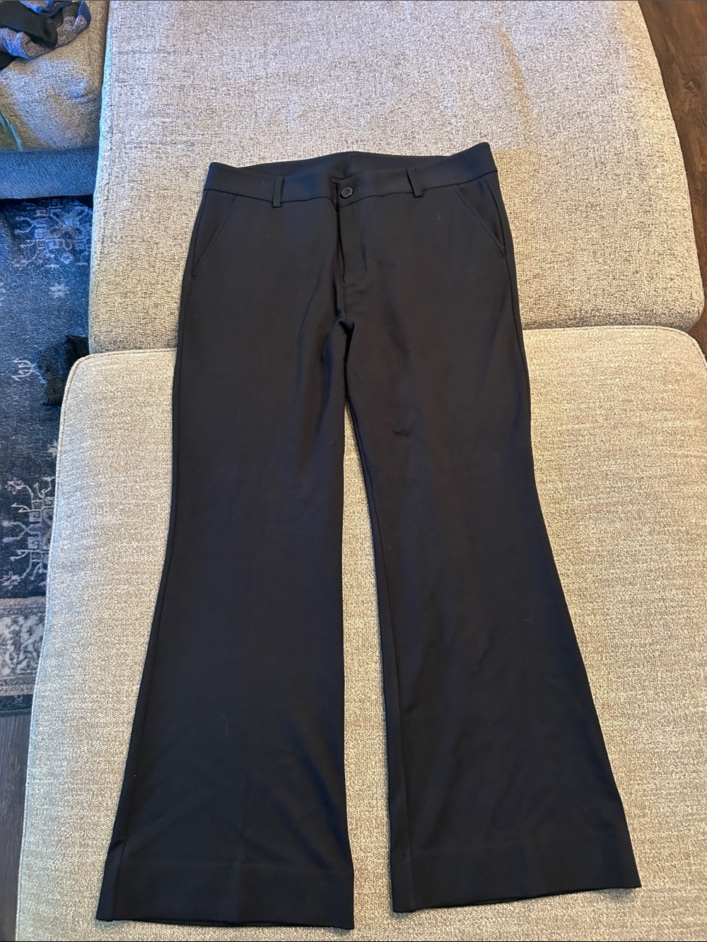 CAbi Black Flared Dress Pants